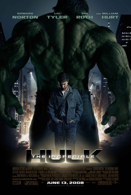 The Incredible Hulk A2 Size Movie Poster-Pixel Demon