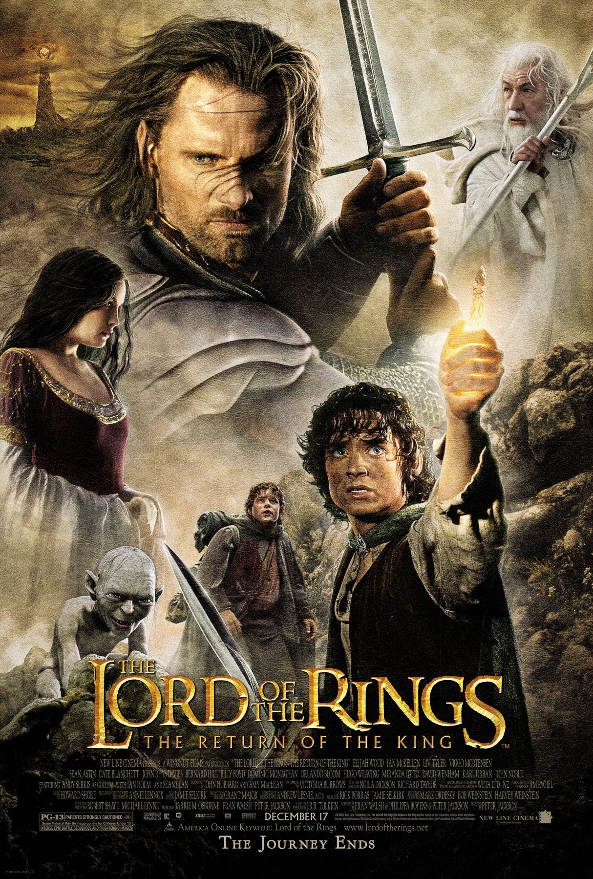 The Lord of the Rings: The Return of the King A2 Size Movie Poster-Pixel Demon