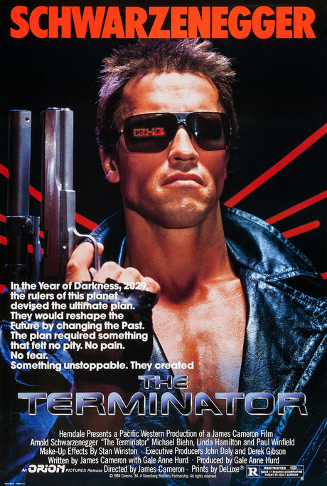 The Terminator A2 Size Movie Poster-Pixel Demon