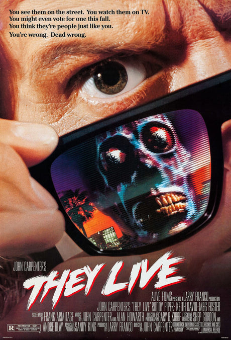 They live A2 Size Movie Poster-Pixel Demon