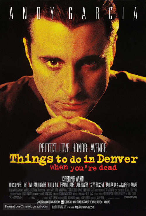 Things to Do in Denver When You're Dead Cinema Movie Poster A2 Size