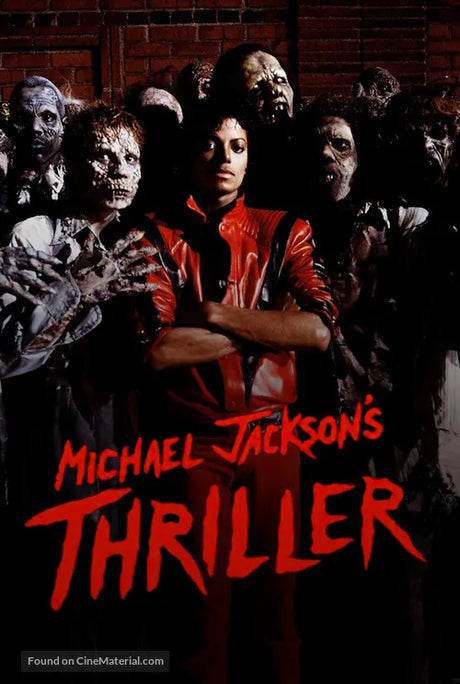 Pixel Demon Michael Jackson's Thriller Movie Poster A2 Size