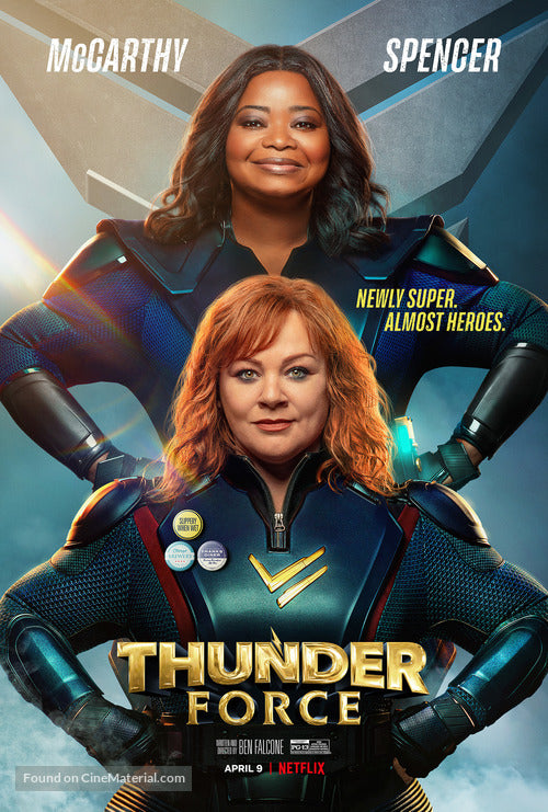 Thunder Force Cinema Movie Poster A2 Size