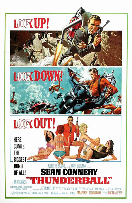 Thunderball A2 Size Movie Poster-Pixel Demon