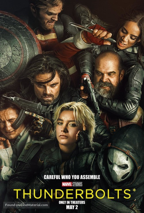 Thunderbolts Movie Poster A2 Size