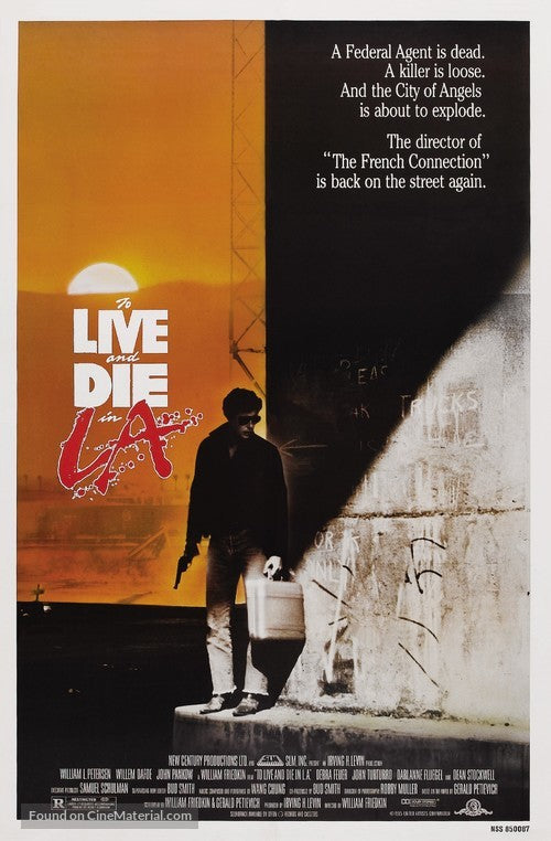 To Live and Die in L.A. Cinema Movie Poster A2 Size