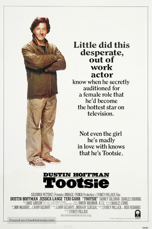 Tootsie Cinema Movie Poster A2 Size