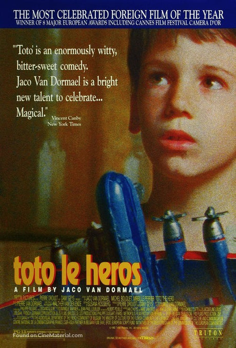 Pixel Demon Toto the Hero Movie Poster A2 Size