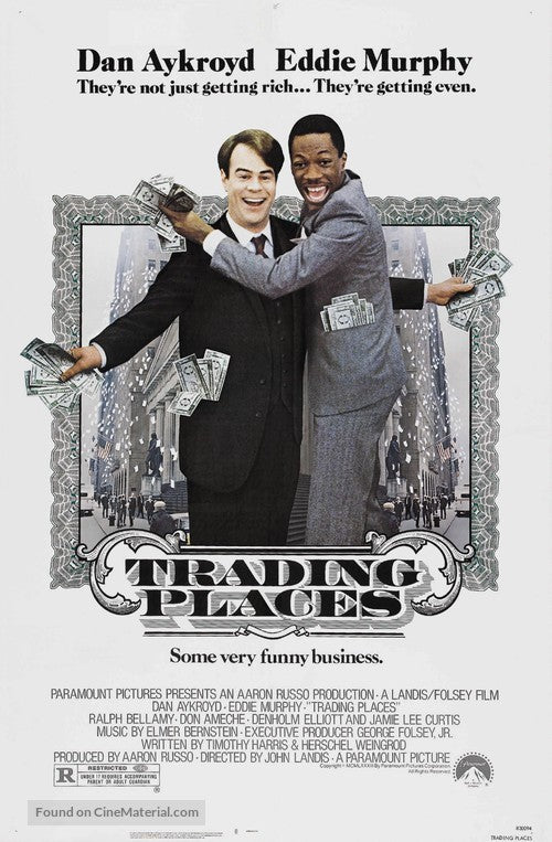 Trading Places A2 Movie Poster-Pixel Demon