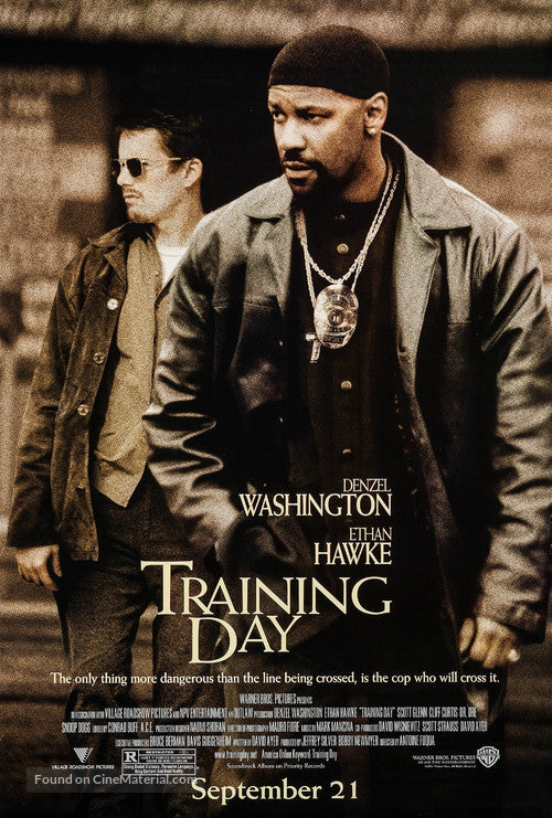 Training Day A2 Movie Poster-Pixel Demon