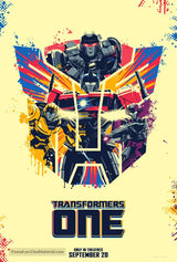 Transformers One Cinema Movie Poster A2 Size Version 10