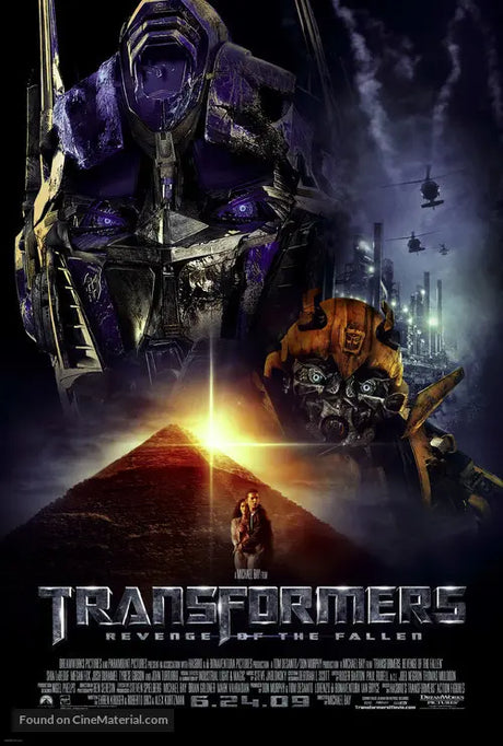 Pixel Demon Transformers: Revenge of the Fallen Movie Poster A2 Size