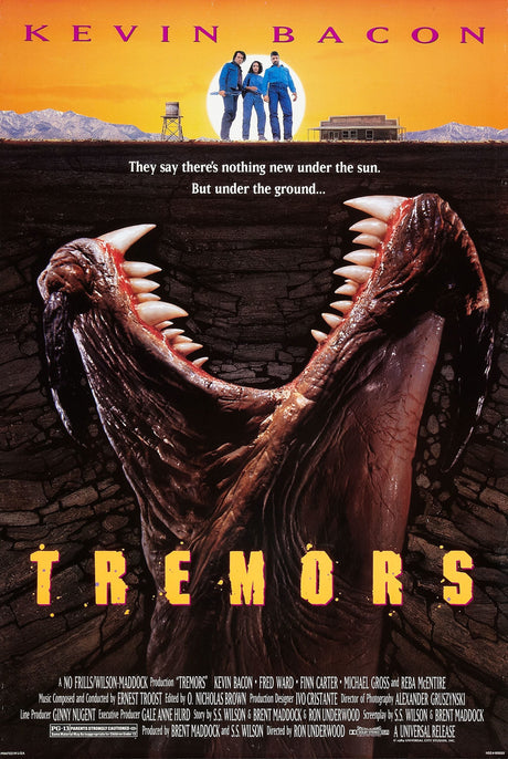 tremors A2 Size Movie Poster-Pixel Demon