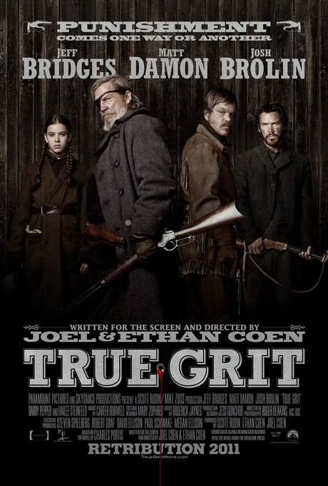 True Grit 2010 A2 Size Movie Poster-Pixel Demon