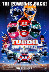 Turbo: A Power Rangers Movie Cinema Movie Poster A2 Size