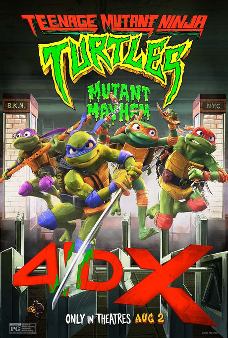 Teenage Mutant Ninja Turtles Option 31  A2 Size Posters-Pixel Demon