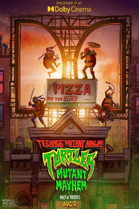 Teenage Mutant Ninja Turtles Option 39  A2 Size Posters-Pixel Demon