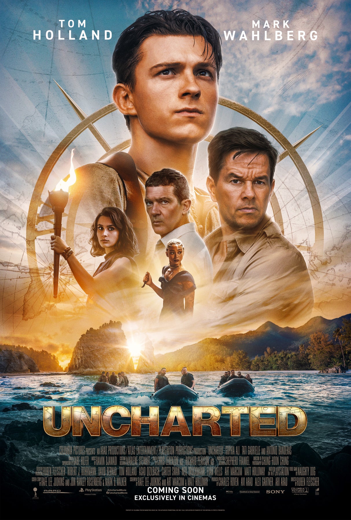 Uncharted A2 Size Movie Poster-Pixel Demon