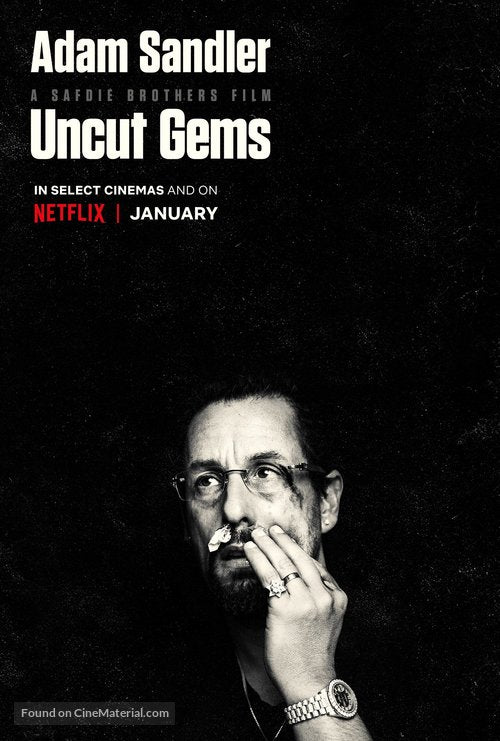 Uncut Gems Cinema Movie Poster A2 Size