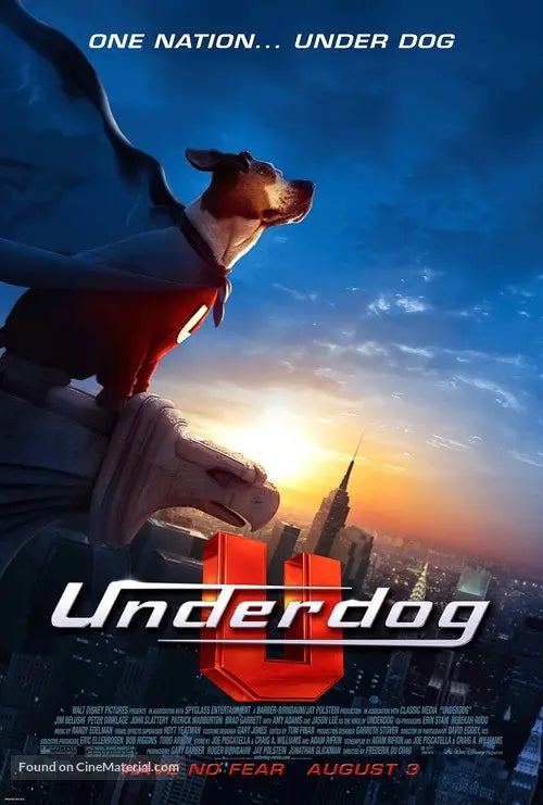 Underdog Cinema Movie Poster A2 Size