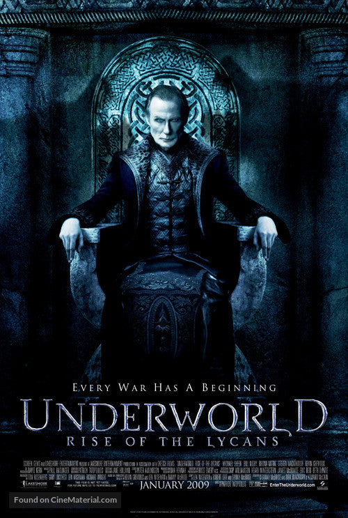 Underworld Canvas Movie Poster Wall Print Semi selling Gloss 36x24 New Various Sizes