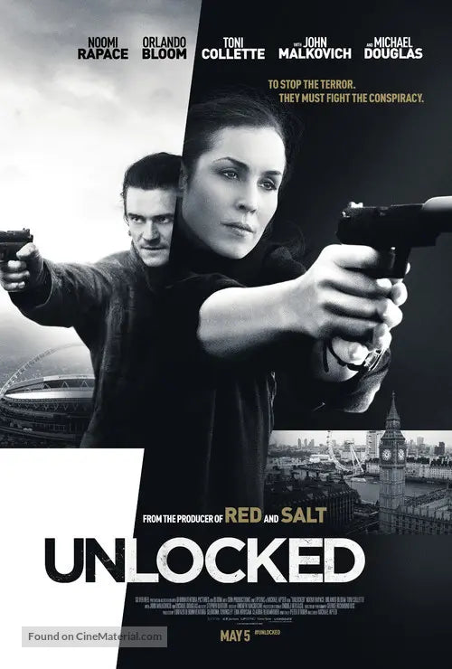 Unlocked Cinema Movie Poster A2 Size