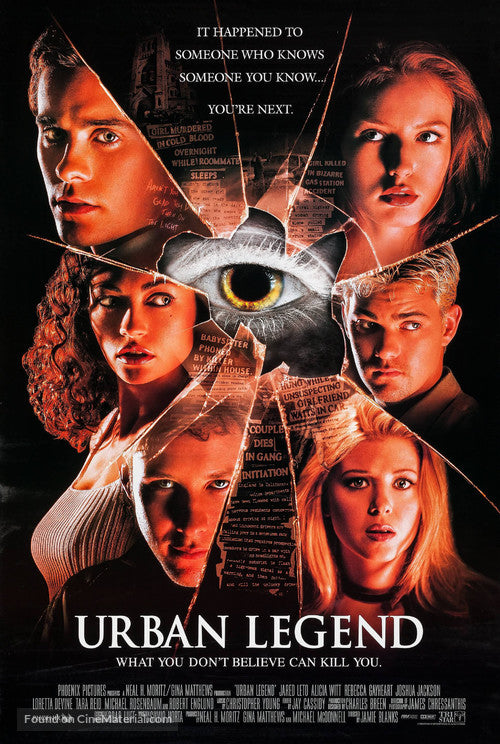 Pixel Demon Urban Legend Movie Poster A2 Size