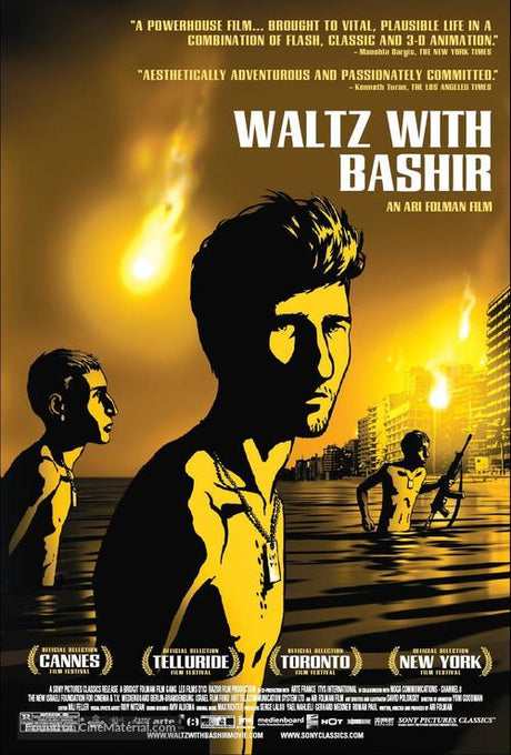 Pixel Demon Waltz with Bashir Movie Poster A2 Size