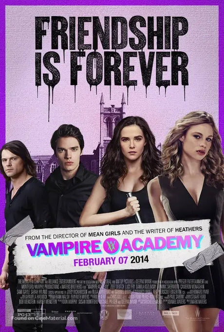 Vampire Academy A2 Movie Poster-Pixel Demon