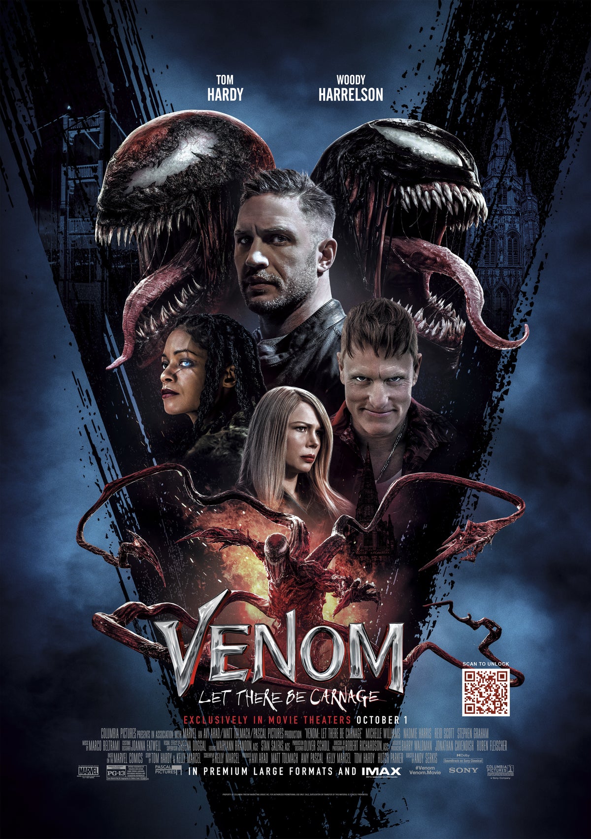 Venom: Let There Be Carnage A2 Size Movie Poster-Pixel Demon