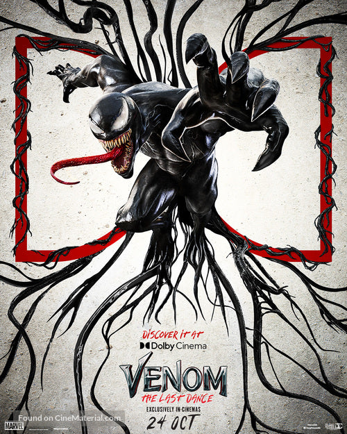 Venom: The Last Dance Movie Poster A2 Size Version 5