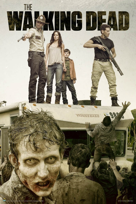 Walking Dead Style 5 A2 Size Posters-Pixel Demon