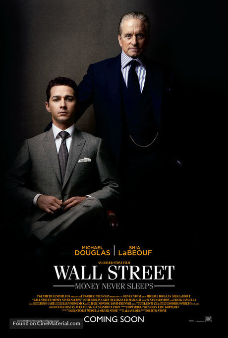 Pixel Demon Wall Street: Money Never Sleeps Movie Poster A2 Size