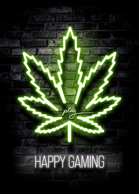 Cannabis Stoner Wall Art Design 22 A2 Size Posters-Pixel Demon