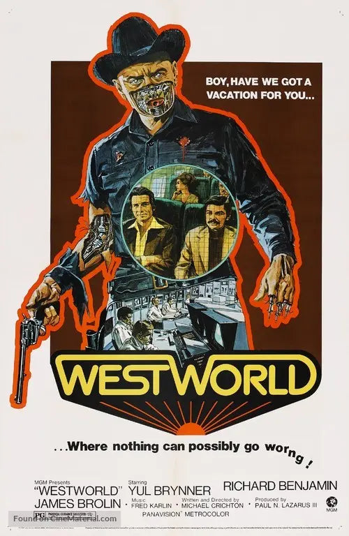 Westworld Cinema Movie Poster A2 Size