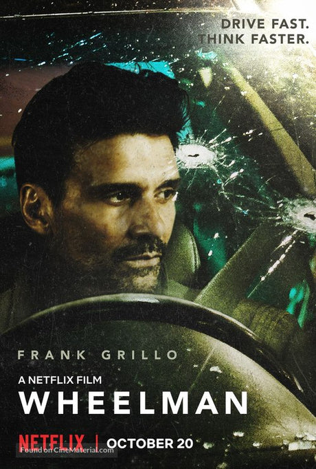 Pixel Demon Wheelman Movie Poster A2 Size