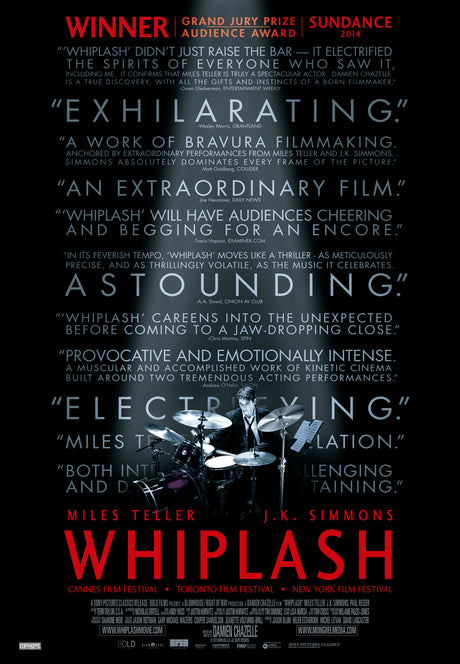Whiplash A2 Size Movie Poster-Pixel Demon