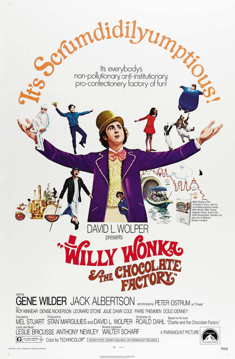 Willy Wonka & The Chocolate Factory A2 Size Movie Poster-Pixel Demon