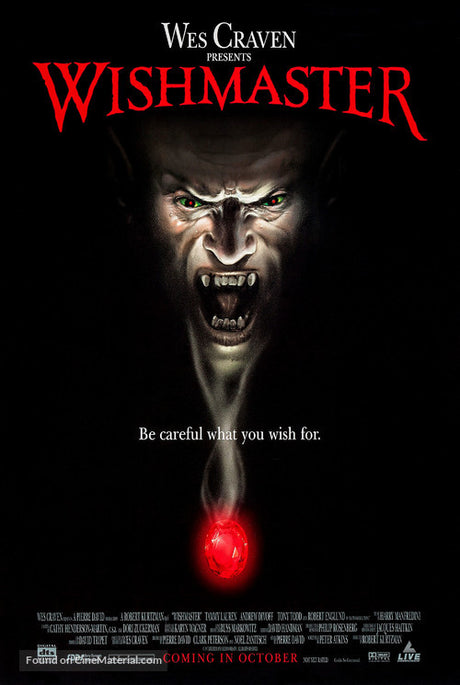 Pixel Demon Wishmaster Movie Poster A2 Size