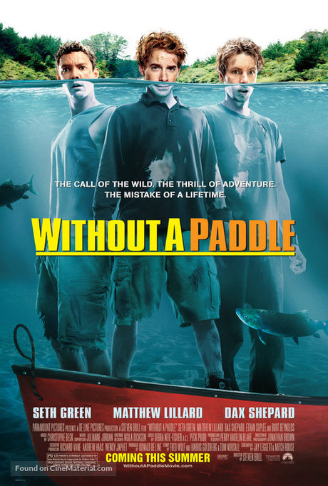 Pixel Demon Without a Paddle Movie Poster A2 Size