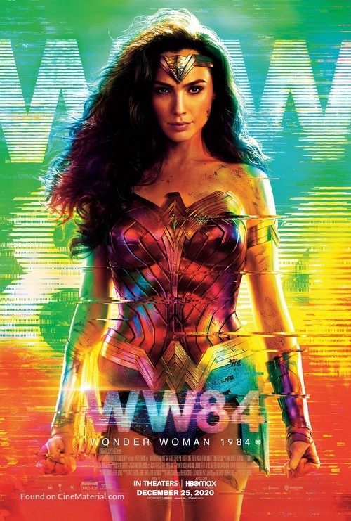 Wonder Woman 1984 A2 Movie Poster-Pixel Demon