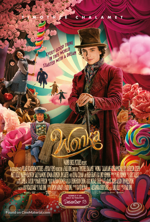 Wonka A2 Movie Poster-Pixel Demon