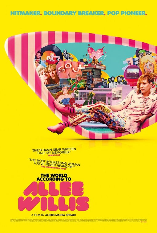 The World According to Allee Willis Movie Poster A2 Size