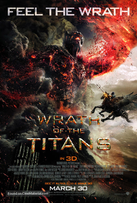 Wrath of the Titans A2 Movie Poster-Pixel Demon