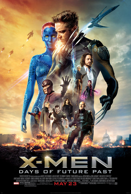X-Men: Days Of Future Past A2 Size Movie Poster-Pixel Demon