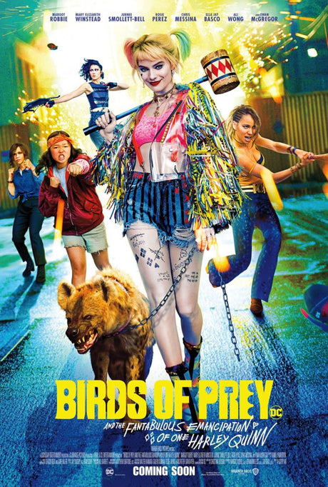 Birds of Prey (and the Fantabulous Emancipation of One Harley Quinn) A2 Movie Poster-Pixel Demon