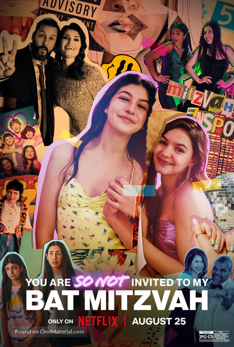 You Are So Not Invited to My Bat Mitzvah A2 Movie Poster-Pixel Demon