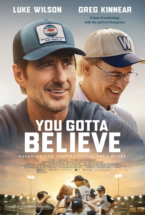 You Gotta Believe Cinema Movie Poster A2 Size