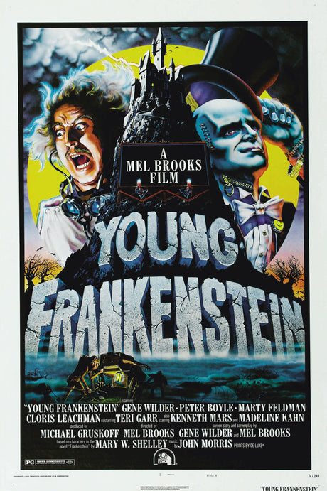 young frankenstein A2 Size Movie Poster-Pixel Demon