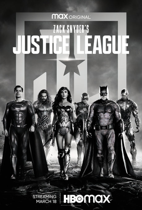 Zack Snyder's Justice League A2 Size Movie Poster-Pixel Demon